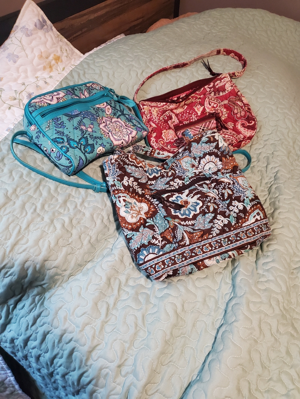 Vera Bradley Purses- Bundle Of Three